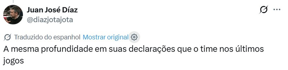 Bielsa no aeroporto durante entrevista rápida