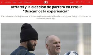 Taffarel explica escolha de Weverton na Seleção