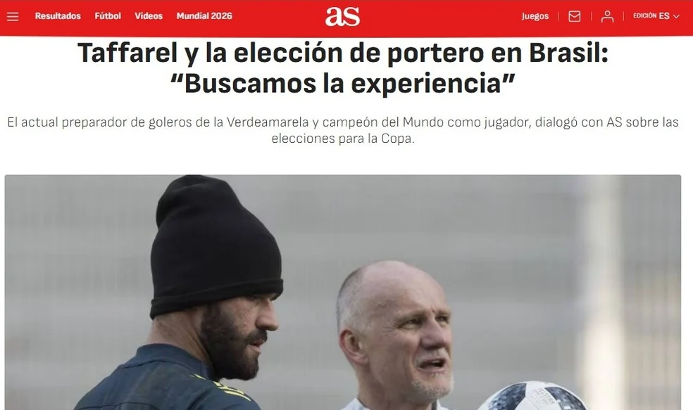 Taffarel explica escolha de Weverton na Seleção