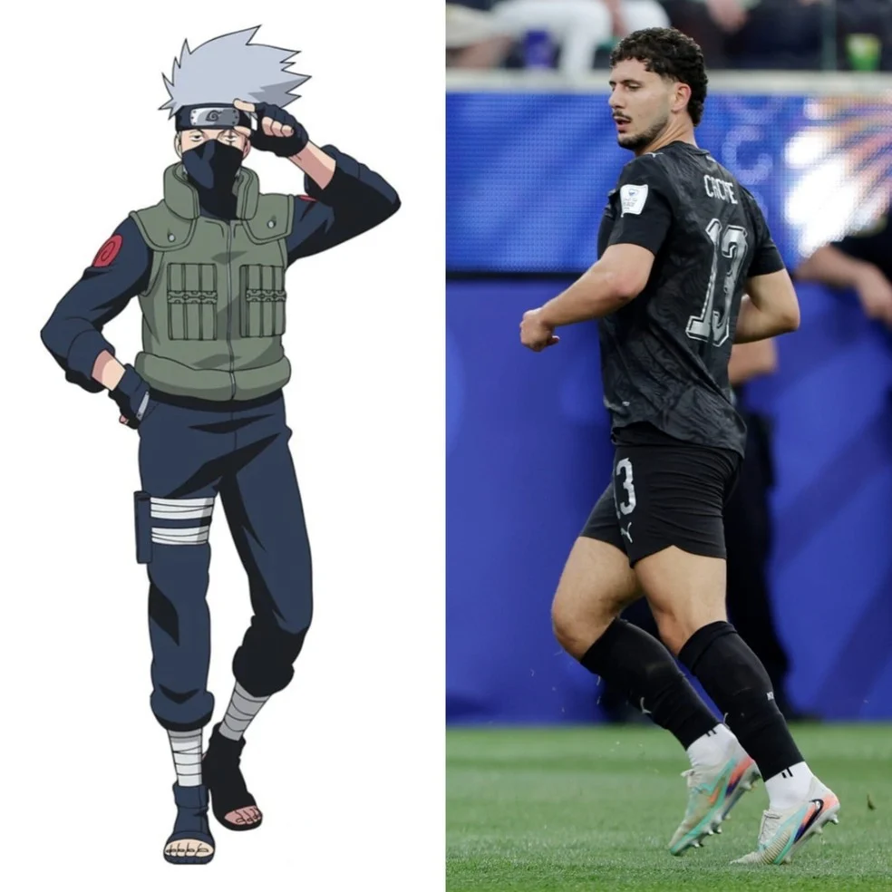 Cacace Nova Zelândia e Kakashi em montagem