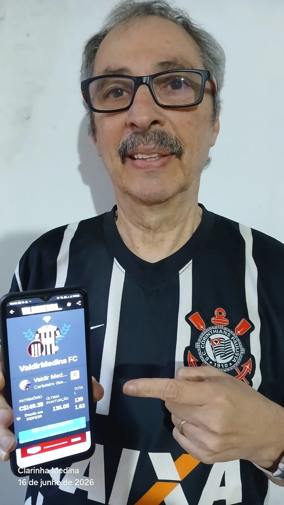 Valdir Medina campeão da Liga Premiada