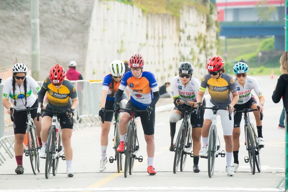 Amanda Barros na Copa Brasil de Paraciclismo