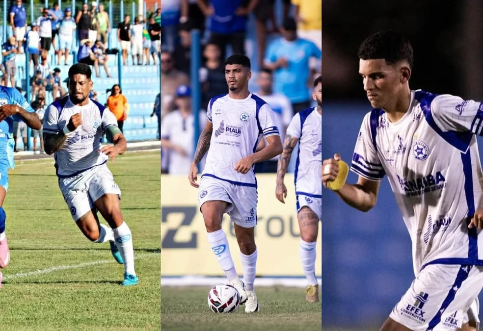 Parnahyba Série D: jogadores do Parnahyba durante avaliação médica