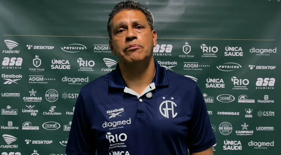 Elio Sizenando após Guarani perde para Confiança