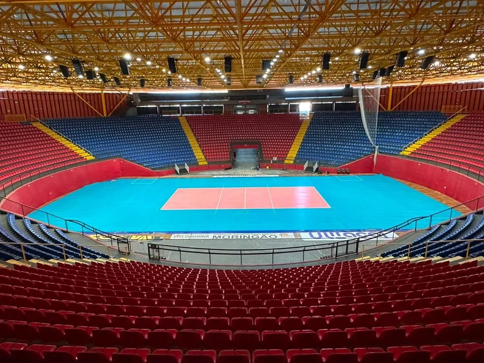 Moringão pronto para treinos do Vôlei Londrina