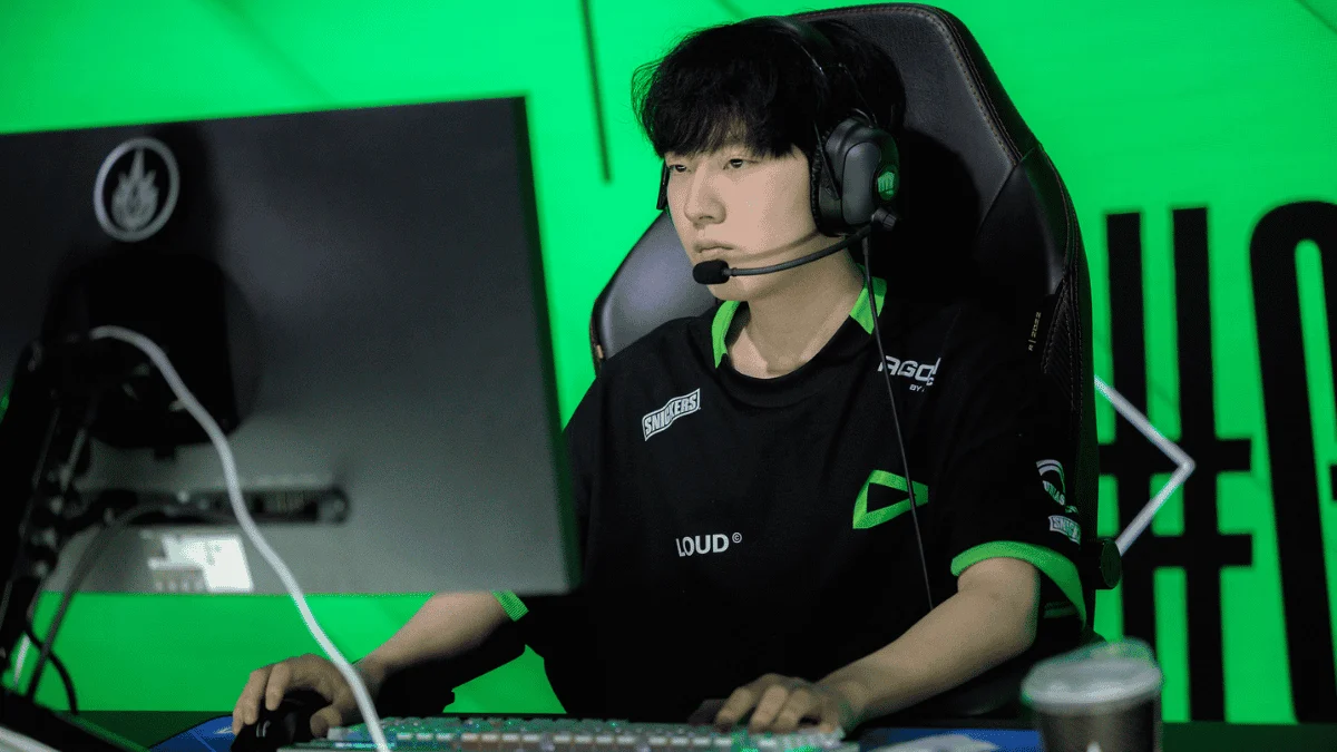 YoungJae LOUD despedida: imagem do jungler no CBLOL 2026