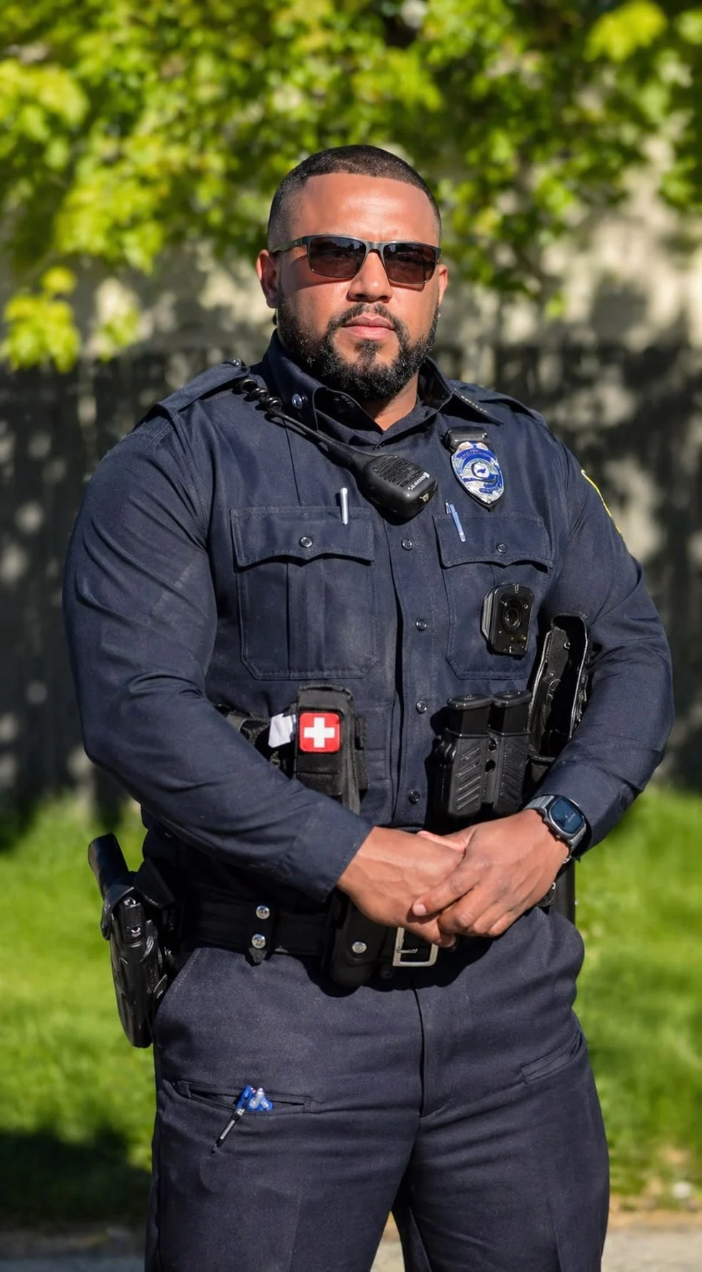 Yorgan de Castro, ex-lutador do UFC e policial em Fall River — Yorgan de Castro