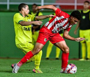 Santa Cruz-AC comemora vitória sobre o Galvez no Acreano Sub-20