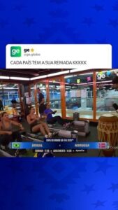 Torcida norueguesa em remada — brasileiros provocam Noruega