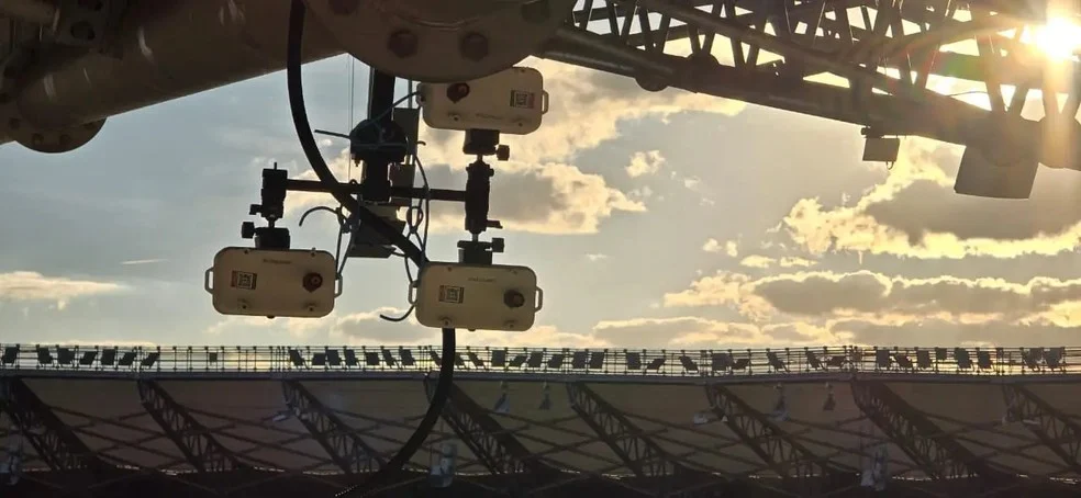 Equipamentos de impedimento semiautomático instalados no Mineirão