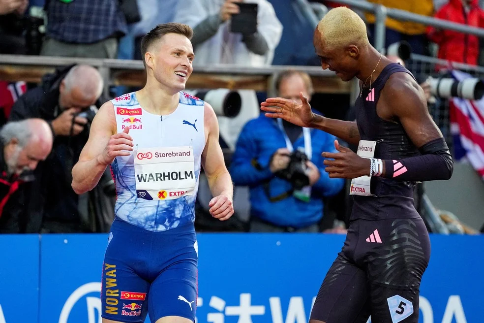 Alison dos Santos vence em Oslo — Rivalidade Brasil Noruega no atletismo