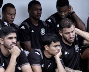 Jogadores do Rio Branco-ES em treino — SAF do Rio Branco-ES