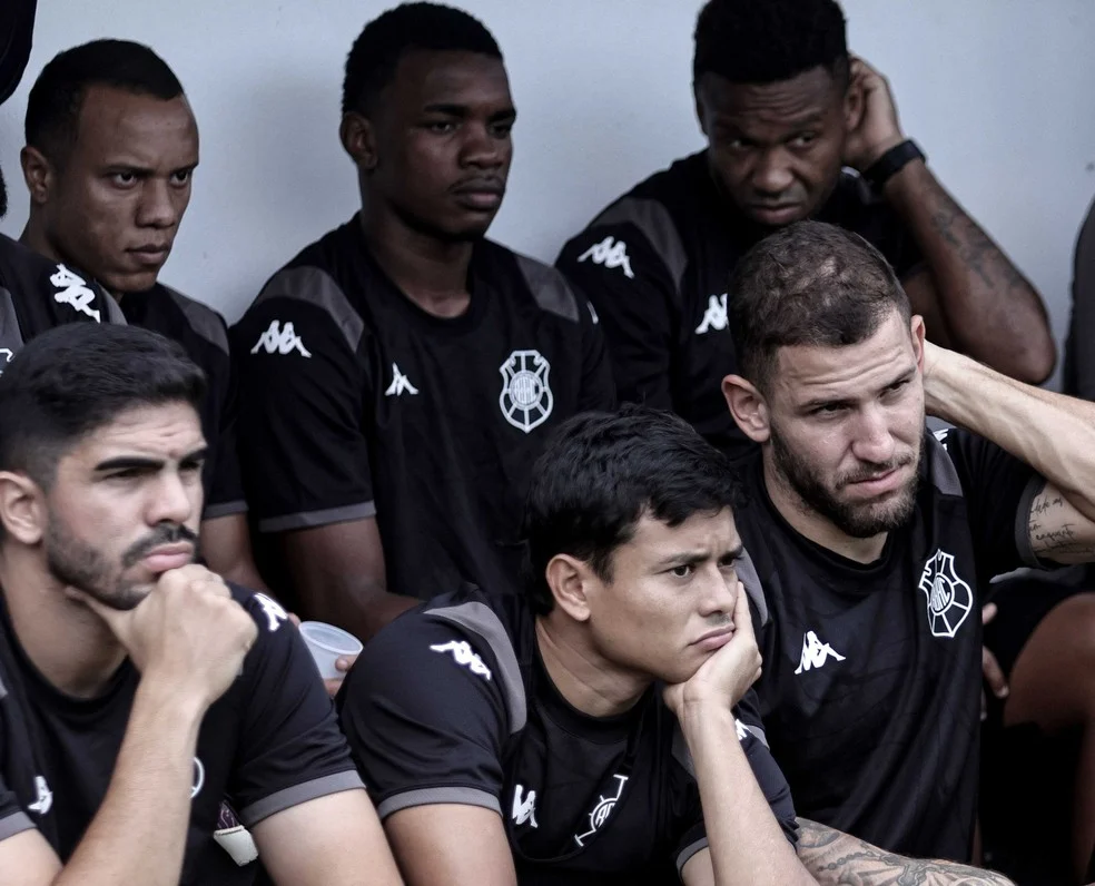 Jogadores do Rio Branco-ES em treino — SAF do Rio Branco-ES