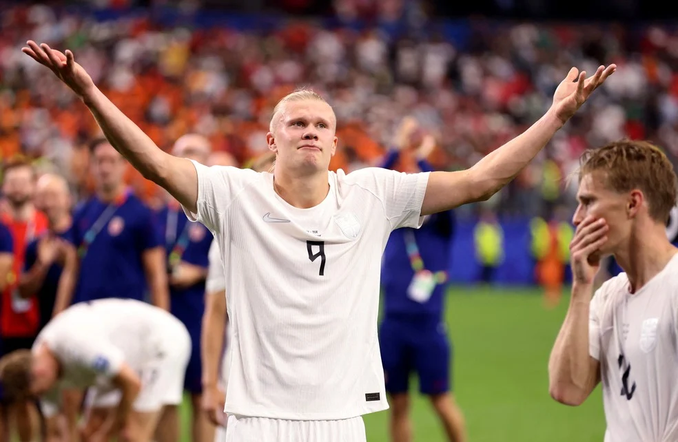 Erling Haaland em campo - Haaland Cartola