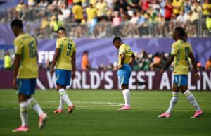 Eliminação do Brasil para Noruega — Reuters
