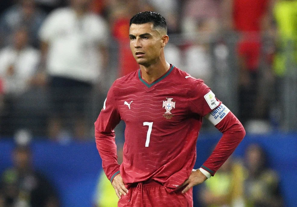 Cristiano Ronaldo lamenta em Portugal x Espanha - Cristiano Ronaldo