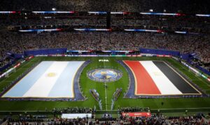 Argentinos provocam o Brasil nas imediações do Estádio de Atlanta