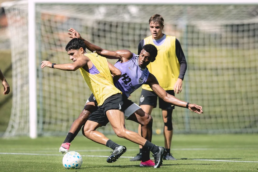 Treino do Atlético-MG na intertemporada Atlético-MG na Cidade do Galo