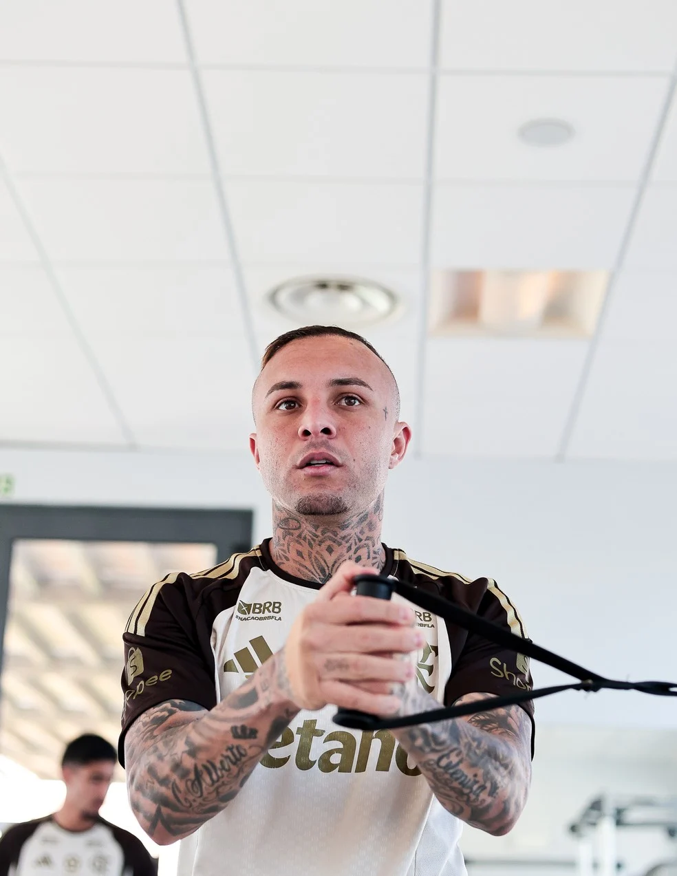 Everton Cebolinha em treino pelo Flamengo — Cebolinha Flamengo