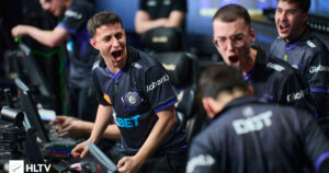 9z elimina MIBR na XSE Pro League 2026 — comemoração da 9z