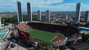 Maguary na Ilha do Retiro — vista aérea do estádio