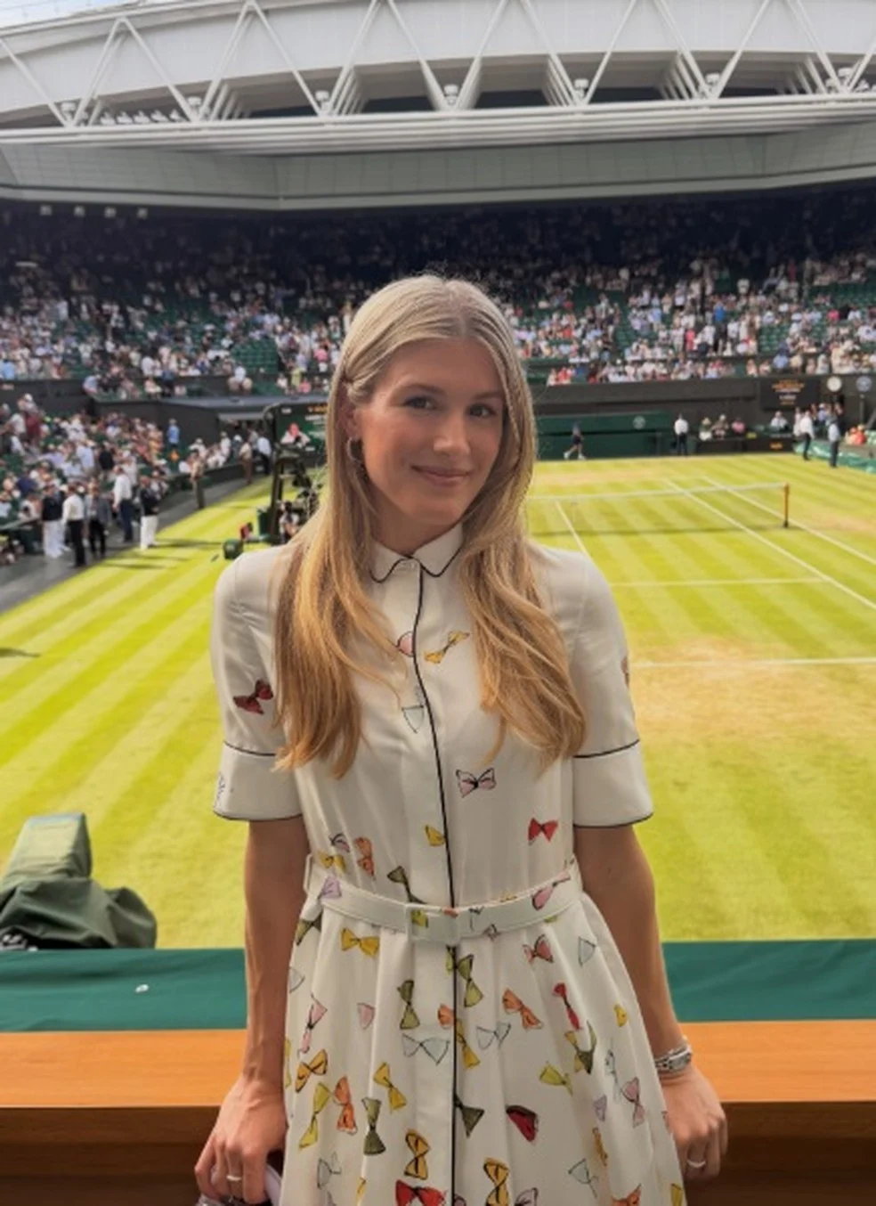 Eugenie Bouchard Wimbledon na Tribuna Real