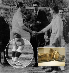 Evolução das chuteiras — chuteira de 1930