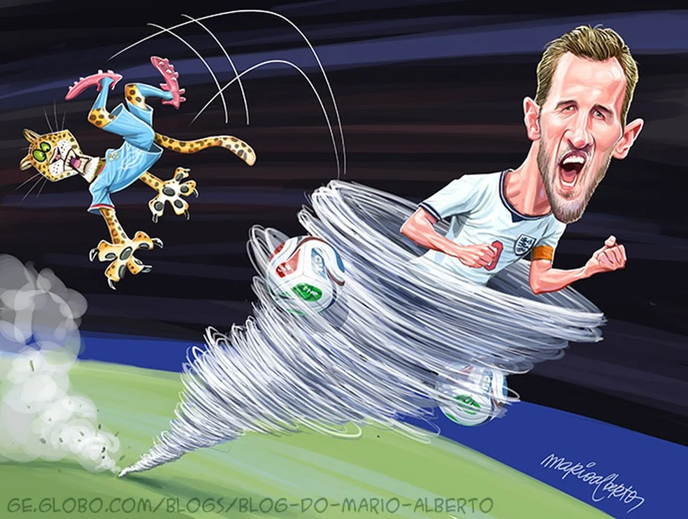 Harry Kane em foto de Mario Alberto