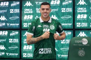 Dentinho em apresentação pelo Guarani — Guarani rescinde com Dentinho