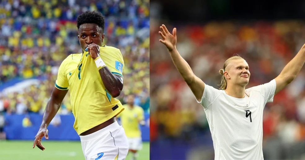 Brasil x Noruega no Cartola: comparação de números