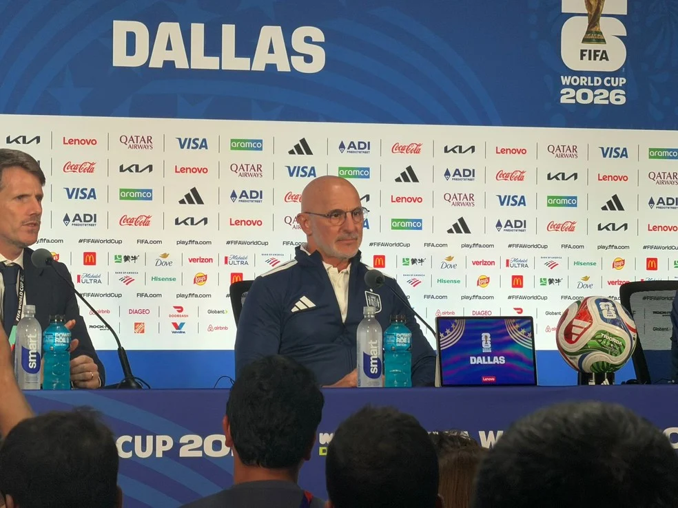 Luis de la Fuente antes de Espanha x Portugal — técnico da Espanha