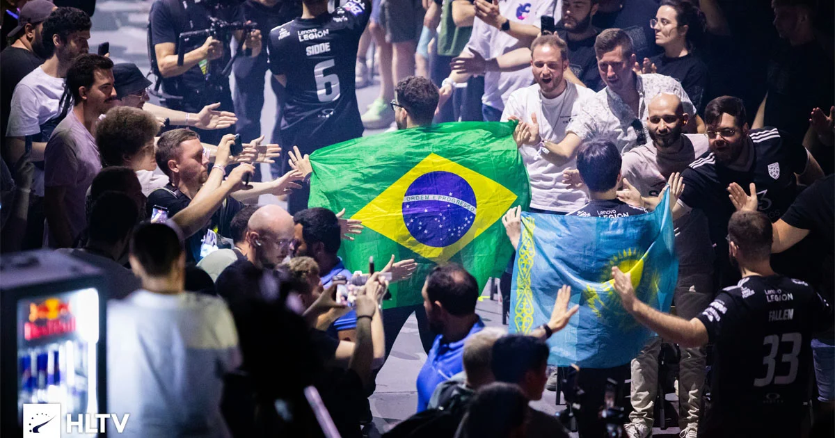 FURIA ranking Valve: jogadores da FURIA em partida de CS2