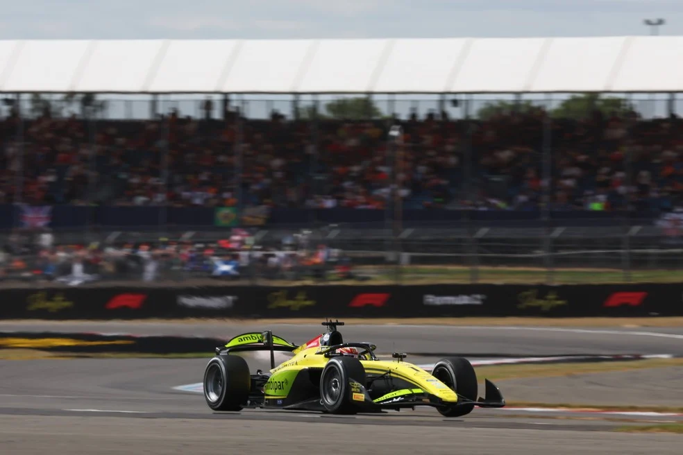 Rafael Câmara F2 na sprint de Silverstone
