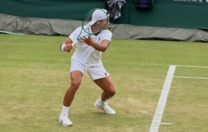 Guto Wimbledon em partida no torneio