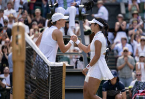 Eala mais corajosa em Wimbledon