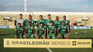 Uberlândia como visitante em partida da Série D — Foto: Rafael Costa