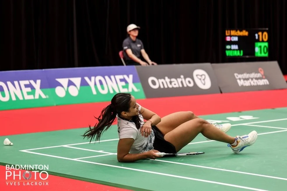Juliana Viana no Aberto de Badminton