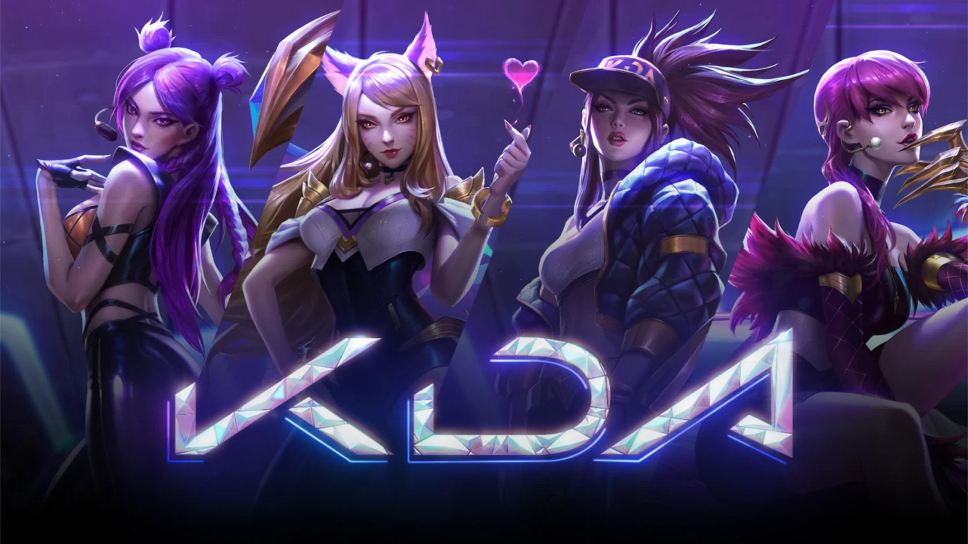Imagem promocional do Retorno do K/DA