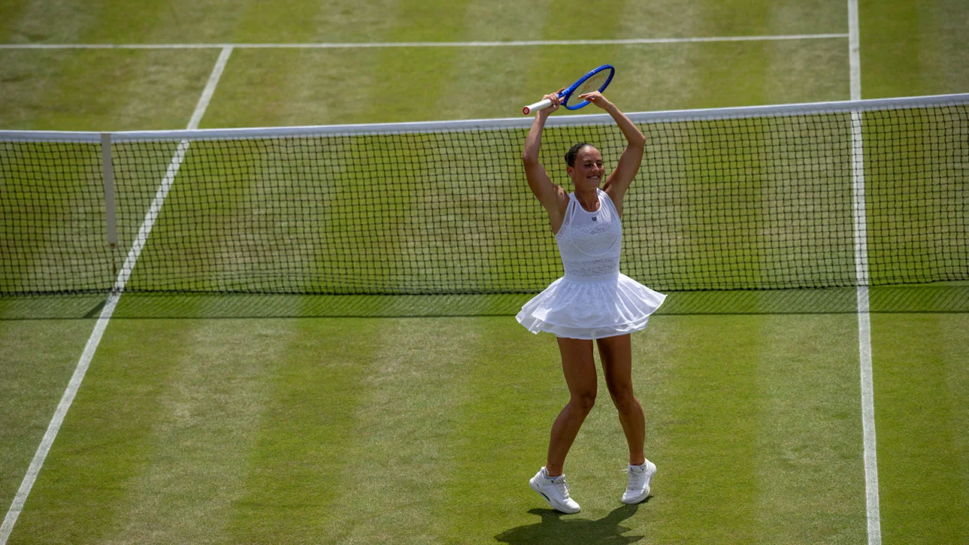 Kostyuk em Wimbledon: mudança de mentalidade