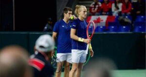 Orlando Luz e Rafael Matos em quadra — duplas em Wimbledon