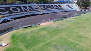 Fachada do estádio Palma Travassos - Palma Travassos