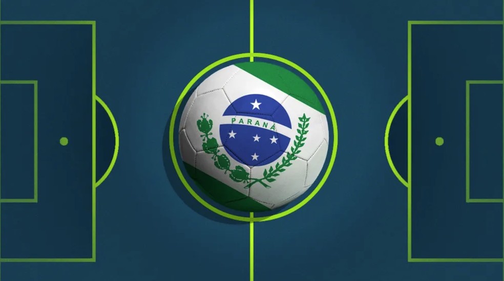 Jogadores em partida da Copa Paraná 2026