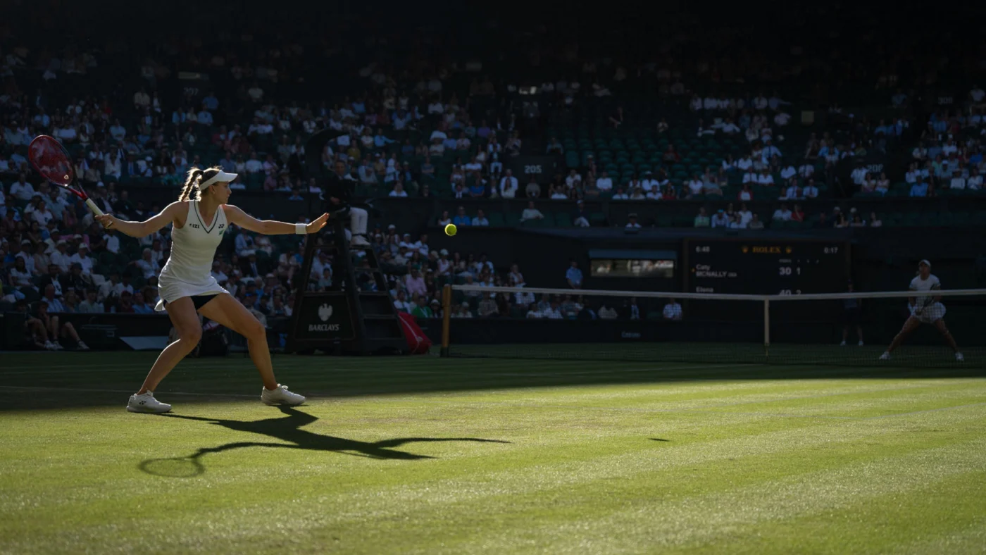 Rybakina sente melhora em Wimbledon