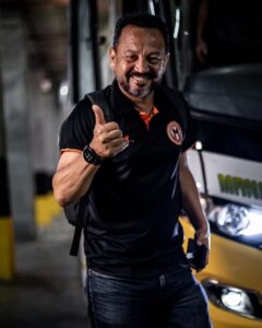 Paulinho Kobayashi durante preparação do Manauara Goiatuba