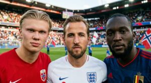Erling Haaland, Harry Kane e Romelu Lukaku aos 86 minutos — maldição dos 86 minutos