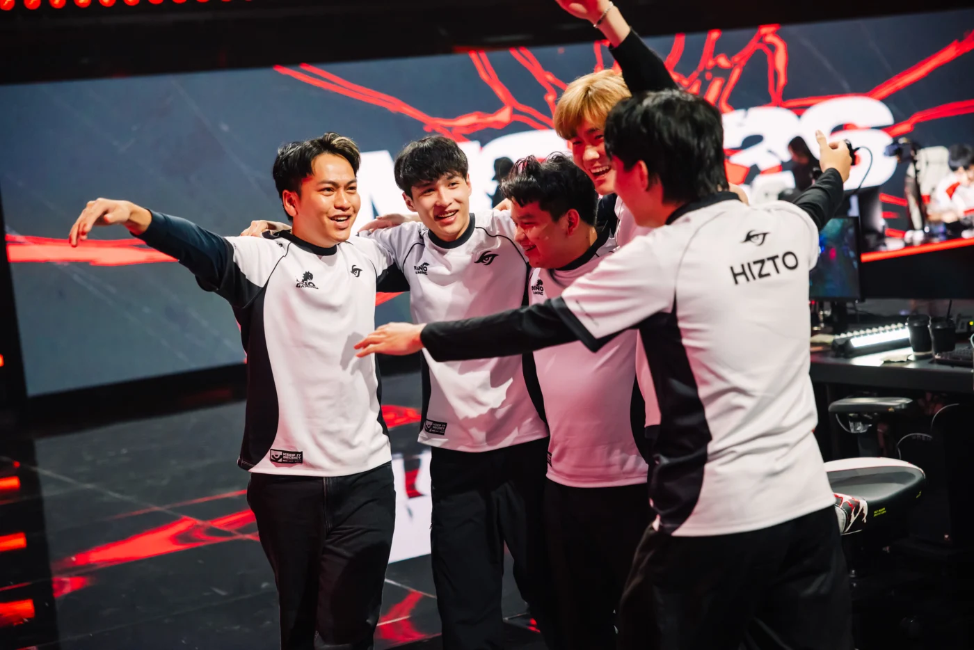 MSI 2026 Team Secret comemoração de vitória da TSW