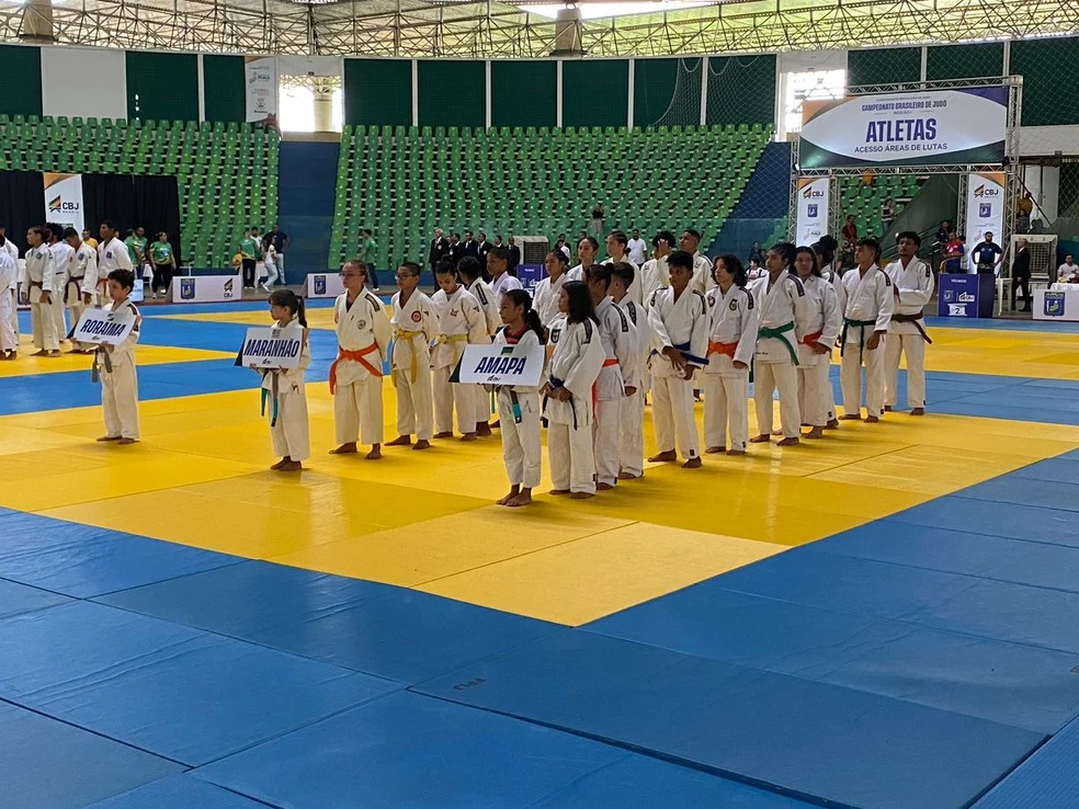 Competição de Judô Sub-13 em Macapá