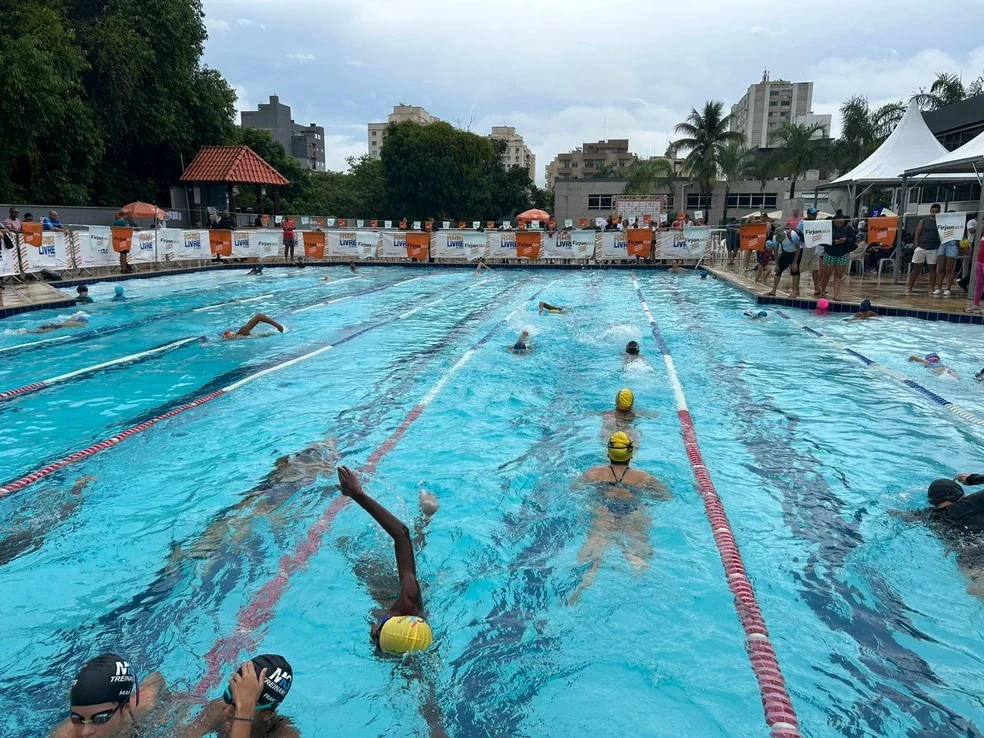 Atletas no Raia Livre Firjan Sesi em Resende