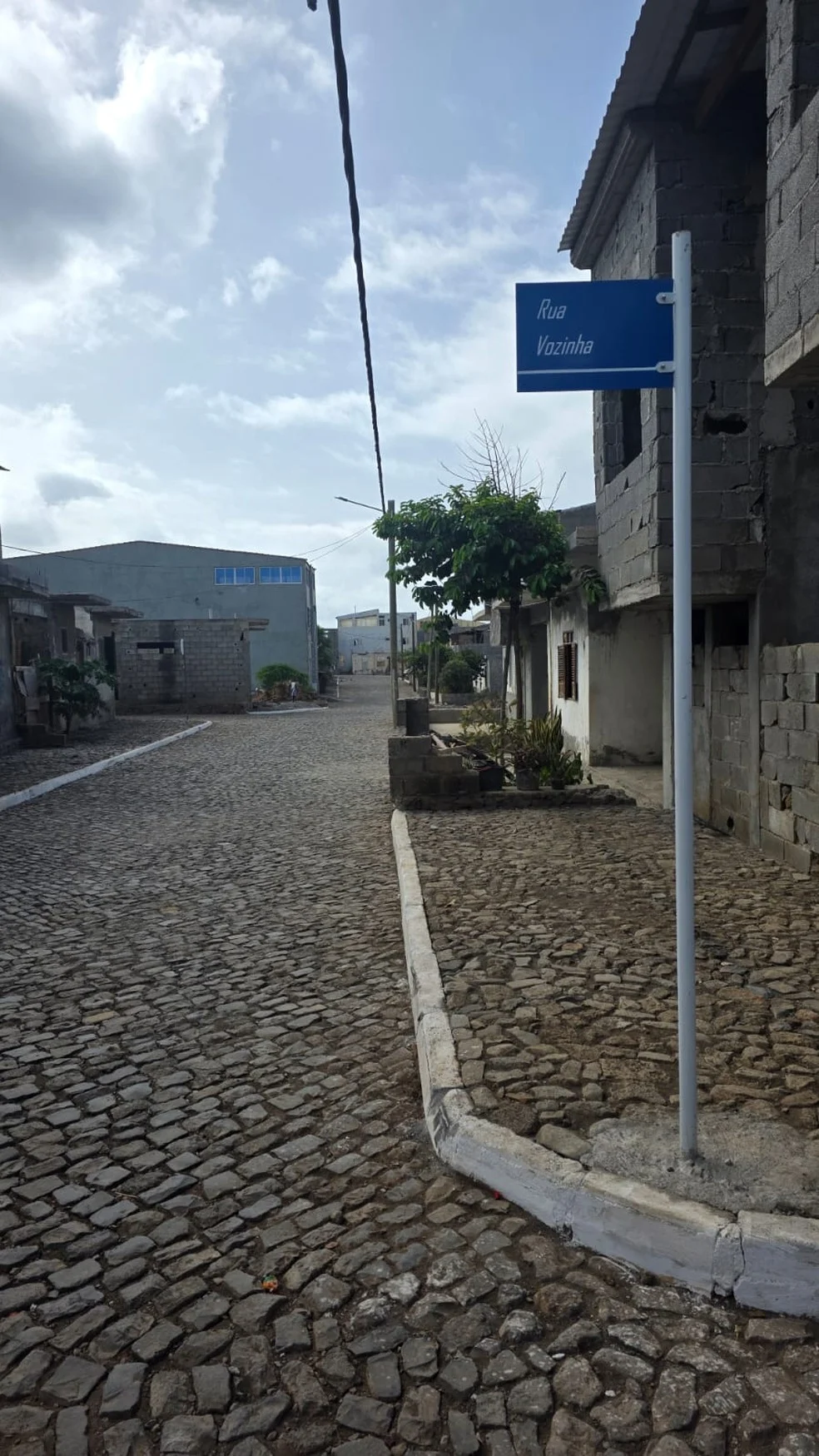 Rua Vozinha em Cabo Verde