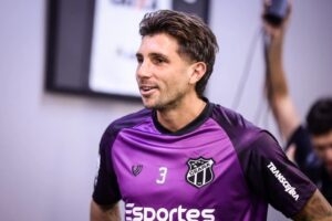 Lucas Mugni no Ceará em apresentação ao clube